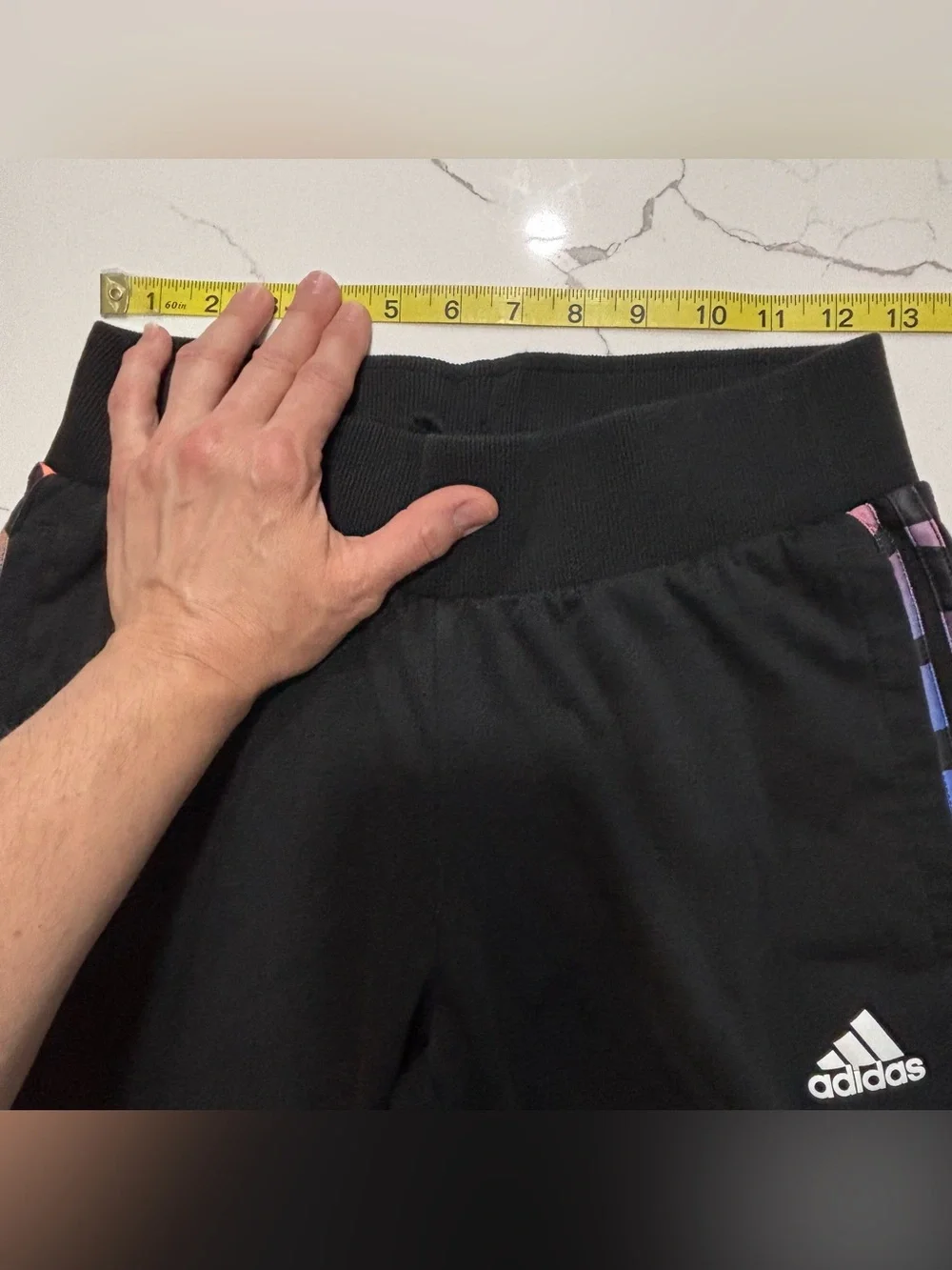 adidas black joggers